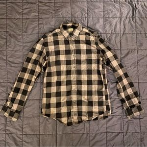 J. Crew Button Down Shirt Men’s Size M Gingham